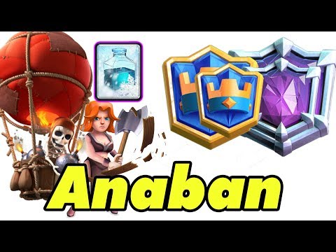 Anaban  6300+ Live ladder Push Clash Royale