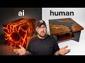 I Build 2 Epoxy Tables Ai Vs Man