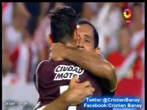 Lanus 3 River 0 (Relato Sebastian Vignolo) Supercopa Argentina 2017
