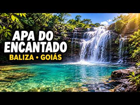 APA DO ENCANTADO 😍 Uma Cachoeira Incrível em Baliza, Goiás! 🌊🌿