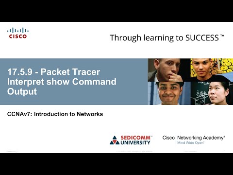 Курс Молодого Бойца Cisco Часть 1 2021 CCNA ITN 17.5.9 Packet Tracer – Interpret show Command Output