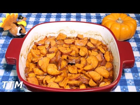 Easy Baked Sweet Potato Casserole Recipe~Candied Yams...