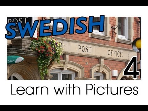 Learn Swedish Vocabulary with Pictures - In the City