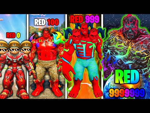 Franklin UPGRADING and TRANSFORMING Super GOD HULK in GTA5!