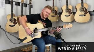 Video thumbnail for Maton Guitars SRS 70 C #16619 by Artisan Guitars