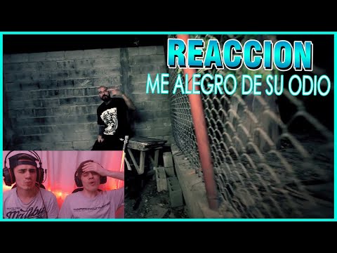 ARGENTINOS REACCIONAN A Me Alegro de Su Odio - Cartel de Santa