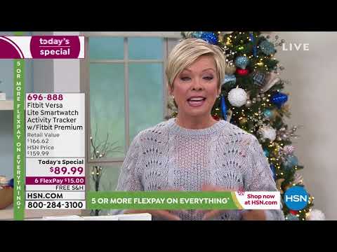 HSN | Electronic Gift Connection featuring Fitbit 12.07.2019 - 09 AM
