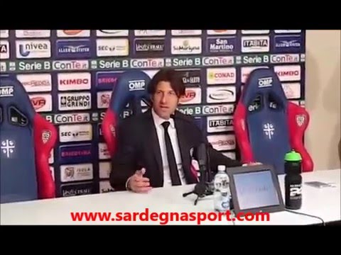 Conferenza post Cagliari-Lanciano (1-1) di Massimo Rastelli