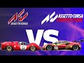 The Differences between Assetto Corsa and Assetto Corsa Competizione