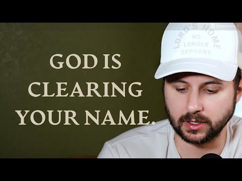 Your name is being shaken free from darkness.