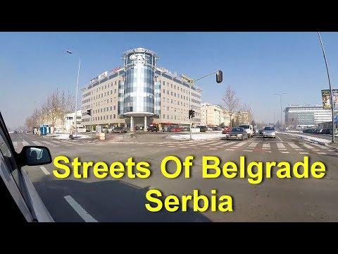 Driving & Streets Of Belgrade - Serbia