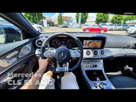 New Mercedes CLS 53 AMG 2021 Test Drive Review POV