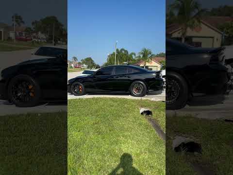 Dodge hellcat charger on weld s77 315/50/17