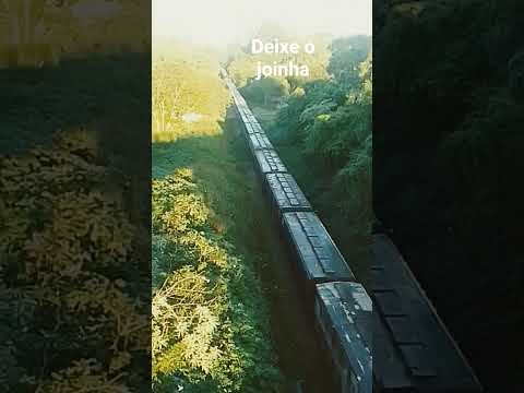 Trem partindo de santa Maria para Cacequi