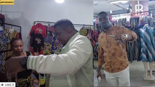 JAMAICAN YARD MAN 🇯🇲 Shopping IN Kenya Craft Market🇰🇪