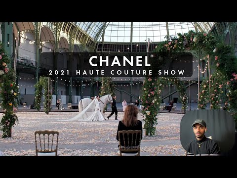 Reacting to CHANEL Spring Summer 2021 Haute Couture Show | Unbelievable Fashion Moments!