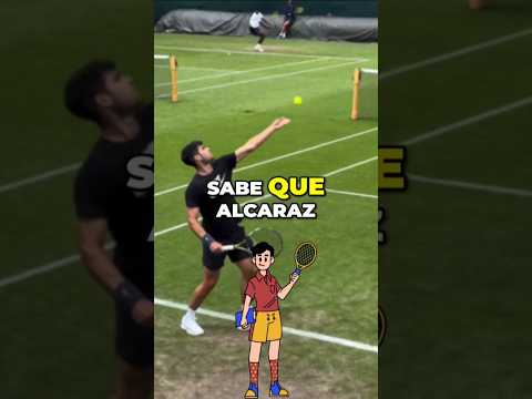 🎾 El Cambio De SAQUE En ALCARAZ | Esto Es Lo Que Ha Cambiado  #tenis #alcaraz #deporte