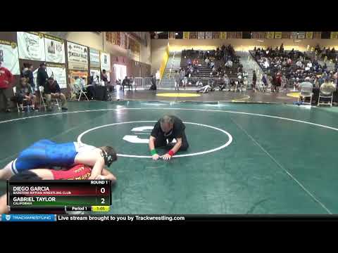 195 Lbs Round 1 - Gabriel Taylor, California Vs Diego Garcia, Barstow Riffian Wrestling Club 18e7