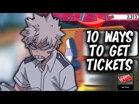10 Ways To Get Tickets FAST For FREE In My Hero Ultra Rumble In 2025
