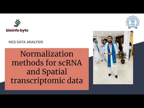 Normalization method for scRNA seq and spatial transcriptomics data | Part 1