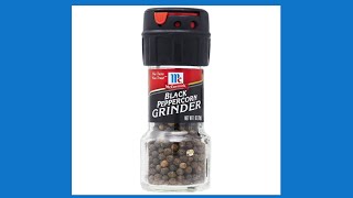 How to Open the McCormick Peppercorn Grinder in 1 Second  GUARANTEED TO WORK!