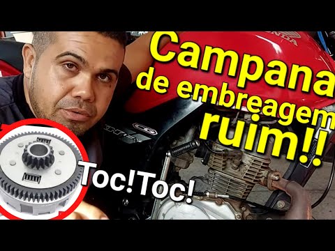 Jeito fácil de saber se a campana de embreagem da sua moto está ruim
