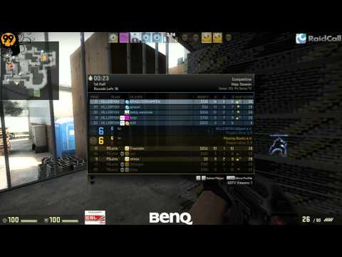 Playing Ducks vs. KILLERFISH | EPS Winter Cup 1 | de_season