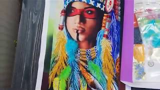 Індіанська дівчина P-419