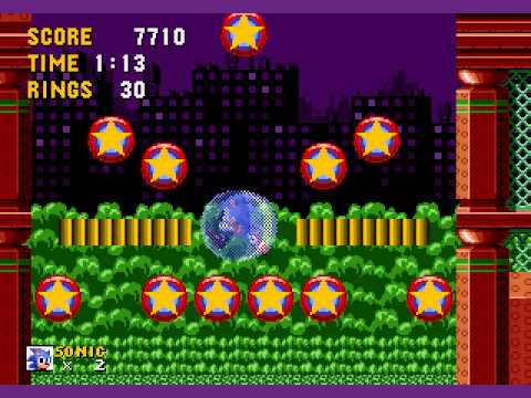 Sonic the Hedgehog 1 Spring Yard Zone 8 bit