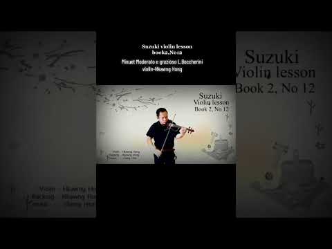 Violin lesson from Suzuki book- 3.No-12