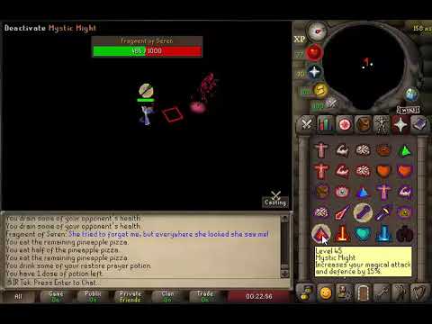 Ironman Seren Boss Fight (low stats)