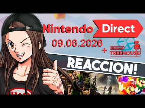 🔴 ¡NINTENDO DIRECT GIGANTE + Nintendo Treehouse! 😱 Reaccionando en DIRECTO!
