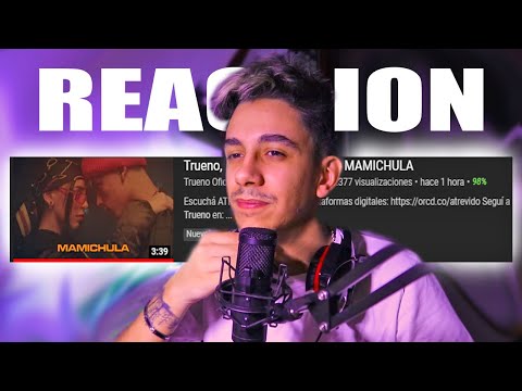 (REACCIÓN) Trueno, Nicki Nicole, Bizarrap - MAMICHULA