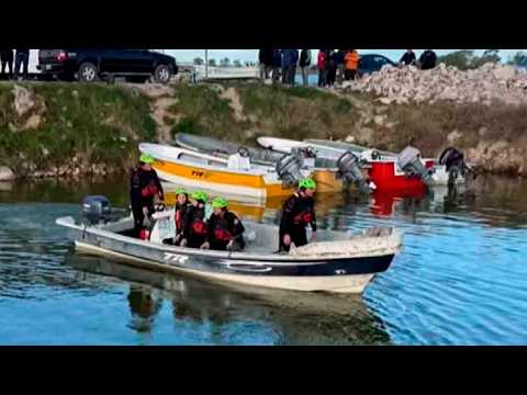 Guaminí: encontraron muertos a cuatro pescadores y buscan a otro tras el vuelco de una lancha