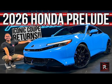 The 2026 Honda Prelude Is The Reincarnation Of An Iconic Sport Coupe With Hybrid Power