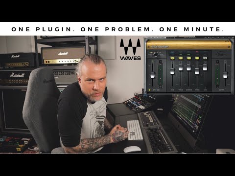 One plugin. One problem. One minute. | WAVES CLA DRUMS