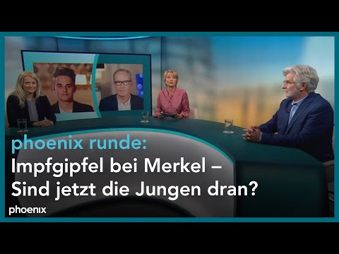 phoenix runde: Impfgipfel bei Merkel – Sind jetzt die Jungen dran?
