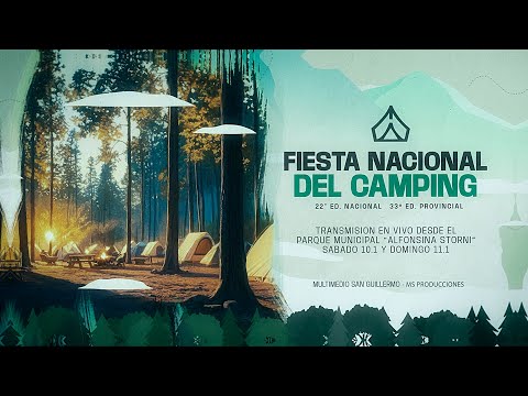 Streaming en Vivo | 22° Fiesta Nacional y 33° Fiesta Provincial del Camping I  Noche 1.