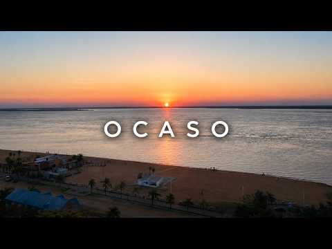 El Ocaso sobre el Río | Paisaje Relajante en 4K | Música Instrumental