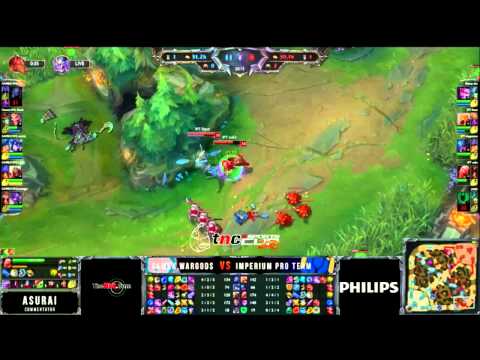 [JUNE] TNC eSports Cup 2015 - LoL Division - GameX.Wargods vs. IPT