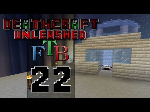 DeathCraft FTB Unleashed SMP - Ep 22 - Charge-O-Mat 9001!