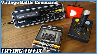 1970s Ingersoll Battle Command Games Console - Can it be Fixed?