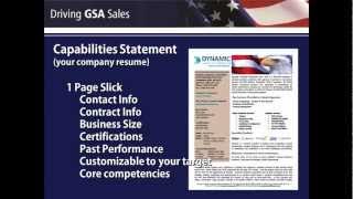 Drive GSA Sales - Webinar Series - October 2012