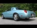 Pure Sound 2002 Ford Thunderbird W Borla Cat Back Exhaust Start Revs Acceleration Before After