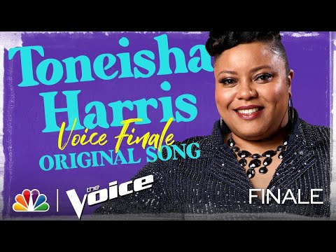 Toneisha Harris Performs Her Original Song "My Superhero" - The Voice Finale Performances 2020