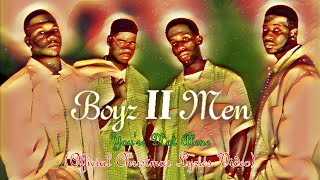 Boyz II Men - You're Not Alone (Official Christmas Lyrics)