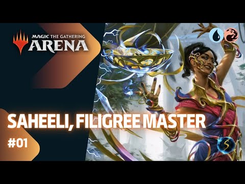 It's Showtime: Saheeli, Filigree Master 💧🔥 TOKENS #01 - MTG Arena - Historic Brawl