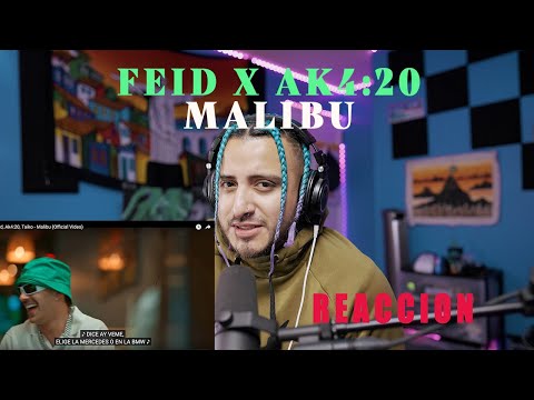 ARTISTA URBANO REACCIONA a Feid, Ak4:20, Taiko - Malibu (Official Video)