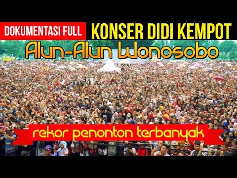 REKOR PENONTON TERBANYAK KONSER DIDI KEMPOT
