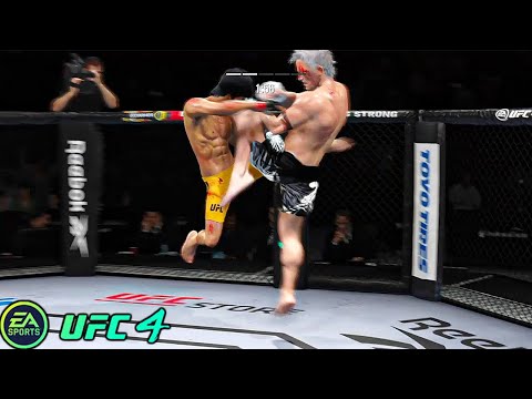 UFC 4 | Bruce Lee VS Bryan Fury(TEKKEN) |  EA SPORTS UFC 4